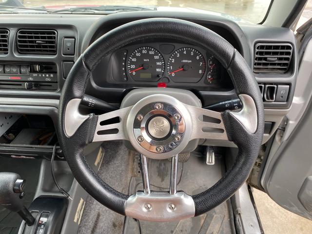 JZリフトアップ 社外ホイール 革シート 4WD ABS(16枚目)