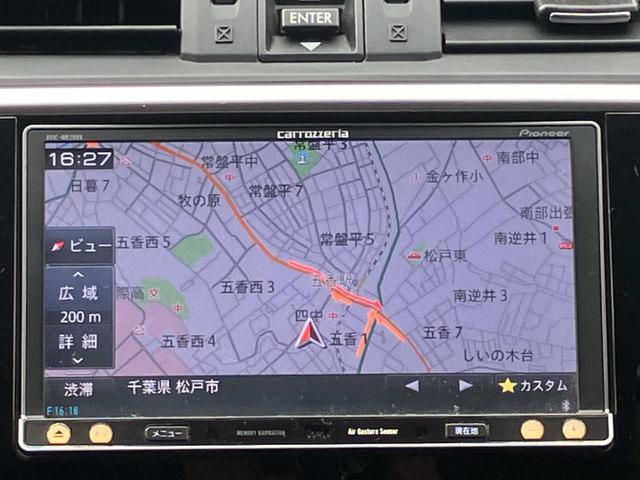 レヴォーグ １．６ＧＴアイサイト　ターボ☆純正ナビ☆バックカメラ☆ＥＴＣ☆ドライブレコーダー☆衝突軽減装置☆クルーズコントロール☆ステアリングリモコン☆ＬＥＤヘッドライト☆純正アルミホイール（4枚目）