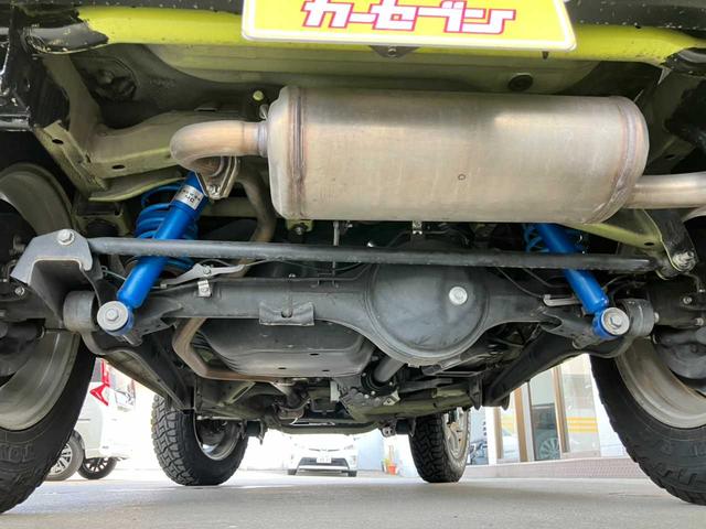 ジムニー ＸＣ　５ＭＴ☆社外ナビ☆ＥＴＣ☆ドライブレコーダー☆衝突軽減装置☆社外サスペンション☆クルーズコントロール☆ステアリングリモコン☆ＬＥＤヘッドライト☆純正アルミホイール（57枚目）