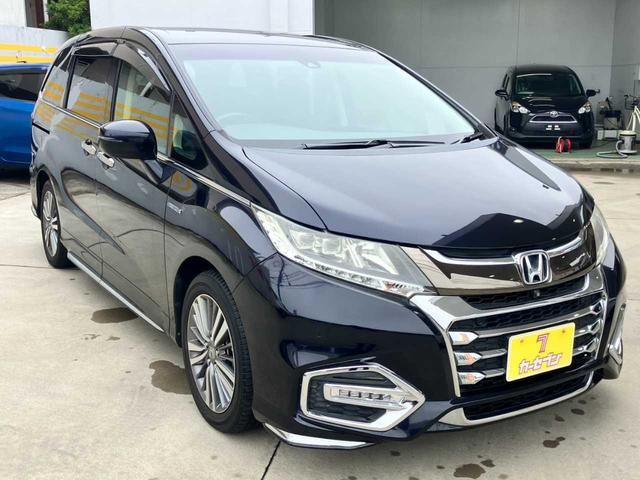 オデッセイハイブリッド ハイブリッドアブソルート・ＥＸホンダセンシング　９インチ純正ナビ☆全周囲カメラ☆ＥＴＣ２．０☆クルーズコントロール☆パワーシート☆シートヒーター☆クリアランスソナー☆両側電動スライドドア☆ＬＥＤヘッドライト☆衝突軽減装置☆オットマンキャプテンシート（59枚目）