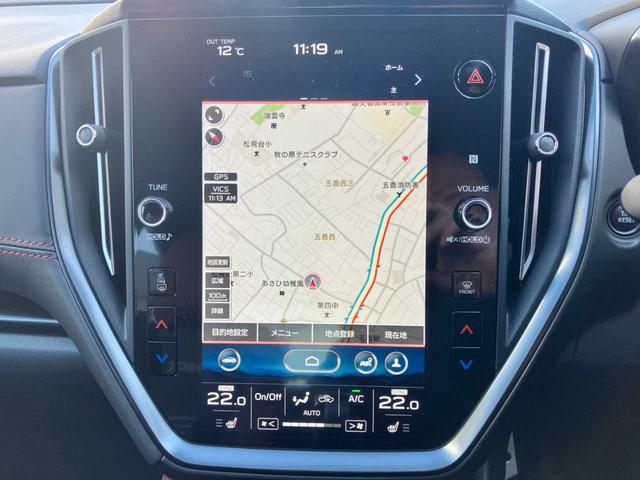 ＷＲＸ Ｓ４ ＳＴＩスポーツＲ　ＥＸ　☆ＳＴＩパフォーマンスホイール☆ＳＴＩ　Ｐ．Ｐ　ＣＯＭＰ　ＫＩＴ☆ＳＴＩラテラルリンクセット☆ＳＴＩパフォーマンスマフラー付属☆１１．６インチセンターインフォメーションディスプレイ（11枚目）