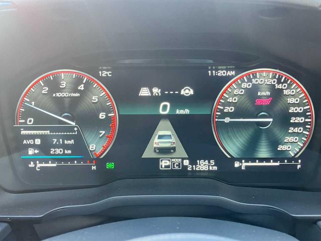 ＷＲＸ Ｓ４ ＳＴＩスポーツＲ　ＥＸ　☆ＳＴＩパフォーマンスホイール☆ＳＴＩ　Ｐ．Ｐ　ＣＯＭＰ　ＫＩＴ☆ＳＴＩラテラルリンクセット☆ＳＴＩパフォーマンスマフラー付属☆１１．６インチセンターインフォメーションディスプレイ（28枚目）