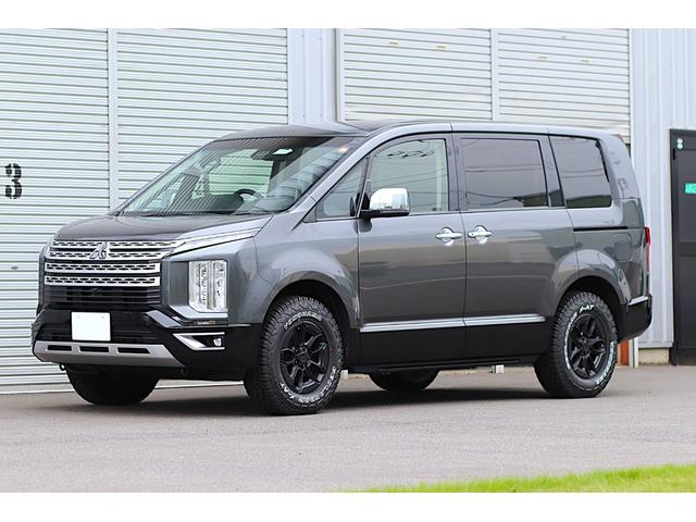 デリカＤ：５ Ｐ　ワンオーナー　禁煙車　新品ジオランダーＸ－ＡＴ　２３６／７０Ｒ１６（2枚目）