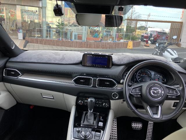 ＣＸ－８ ２５Ｓ　Ｌパッケージ　ＢＯＳＥスピーカー　３６０°ビューモニター　ナビ　ＴＶ　電動リアゲート　エンジンスターター　スマートキー　ドライブレコーダー　ＥＴＣ　クリアランスソナー　レーダークルコン　レーンアシスト　衝突被害軽減（5枚目）