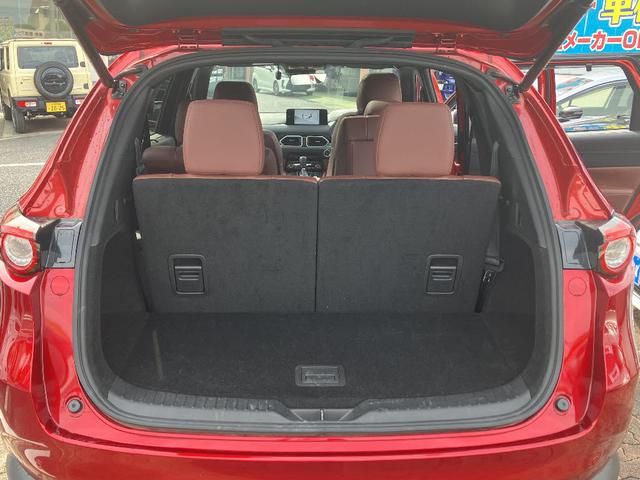 ＣＸ－８ ２５Ｓ　エクスクルーシブモード　４ＷＤ　サンルーフ　ＢＯＳＥスピーカー　３６０°ビューモニター　純正ナビ　ＴＶ　スマートキー　ドライブレコーダー　ＥＴＣ　クリアランスソナー　レーダークルーズコントロール　衝突被害軽減　ＬＥＤ　ＨＵＤ（21枚目）
