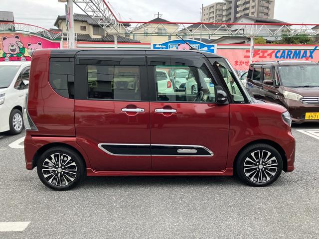 シフォン カスタムＲＳ　スマートアシスト　ターボ　純正ナビ　ＴＶ　全周囲カメラ　スマートキー　純正ドライブレコーダー　ＥＴＣ　電動スライドドア　クリアランスソナー　レーダークルーズコントロール　レーンアシスト　衝突軽減　ＬＥＤ　シートヒーター（17枚目）