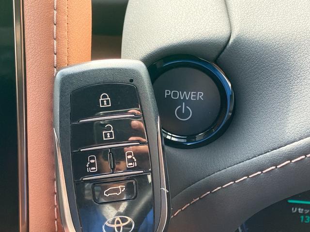 ヴェルファイアハイブリッド Z プレミア 4WD モデリスタエアロ サンルーフ フリップダウンモニター オートステップ ナビ TV パノラミックビューモニター レーダークルコン クリアランスソナー レーンアシスト 衝突軽減 オットマン LED(9枚目)