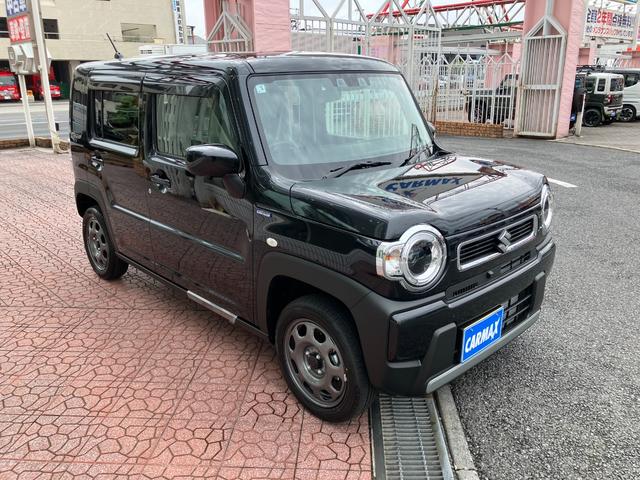 ハスラー ハイブリッドＧターボ　４ＷＤ　登録済み未使用車　メーカーナビ　ＴＶ　全周囲カメラ　マット　バイザー　クリアランスソナー　レーダークルコン　レーンアシスト　衝突被害軽減　ＬＥＤ　スマートキー　電動格納ミラー　シートヒーター（16枚目）