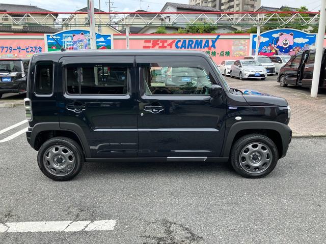 ハスラー ハイブリッドＧターボ　４ＷＤ　登録済み未使用車　メーカーナビ　ＴＶ　全周囲カメラ　マット　バイザー　クリアランスソナー　レーダークルコン　レーンアシスト　衝突被害軽減　ＬＥＤ　スマートキー　電動格納ミラー　シートヒーター（17枚目）