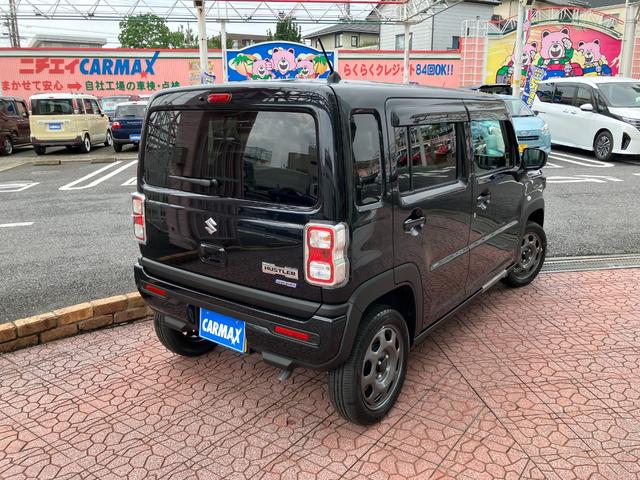 ハスラー ハイブリッドＧターボ　４ＷＤ　登録済み未使用車　メーカーナビ　ＴＶ　全周囲カメラ　マット　バイザー　クリアランスソナー　レーダークルコン　レーンアシスト　衝突被害軽減　ＬＥＤ　スマートキー　電動格納ミラー　シートヒーター（18枚目）