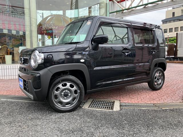 ハスラー ハイブリッドＧターボ　４ＷＤ　登録済み未使用車　メーカーナビ　ＴＶ　全周囲カメラ　マット　バイザー　クリアランスソナー　レーダークルコン　レーンアシスト　衝突被害軽減　ＬＥＤ　スマートキー　電動格納ミラー　シートヒーター（24枚目）