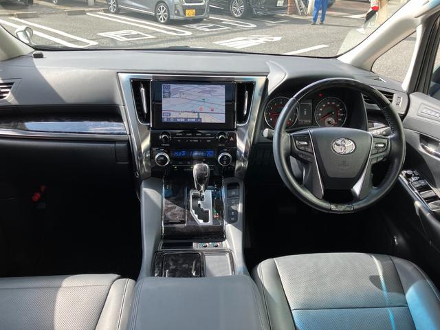 アルファード ２．５Ｓ　Ｃパッケージ　モデリスタエアロ　ツインサンルーフ　ナビ　ＴＶ　ＤＶＤ　フリップダウンモニタ　バックカメラ　クリアランスソナー　レーダークルコン　レーンアシスト　衝突被害軽減　モデリスタ２０インチアルミ　スペアタイヤ（9枚目）