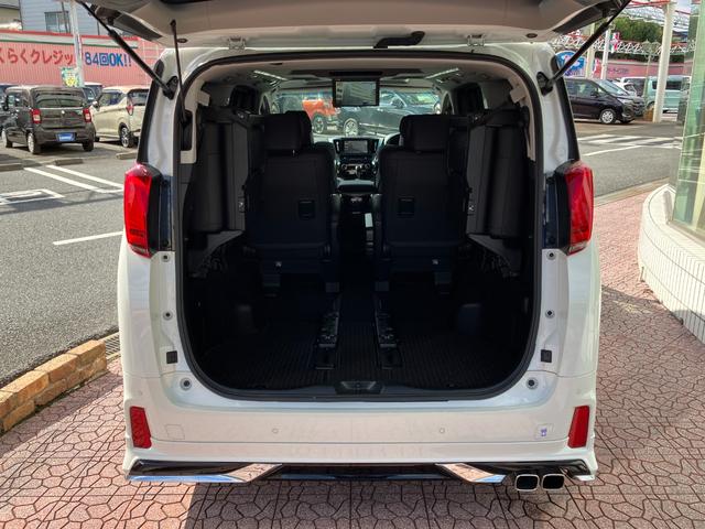 アルファード ２．５Ｓ　Ｃパッケージ　モデリスタエアロ　ツインサンルーフ　ナビ　ＴＶ　ＤＶＤ　フリップダウンモニタ　バックカメラ　クリアランスソナー　レーダークルコン　レーンアシスト　衝突被害軽減　モデリスタ２０インチアルミ　スペアタイヤ（26枚目）