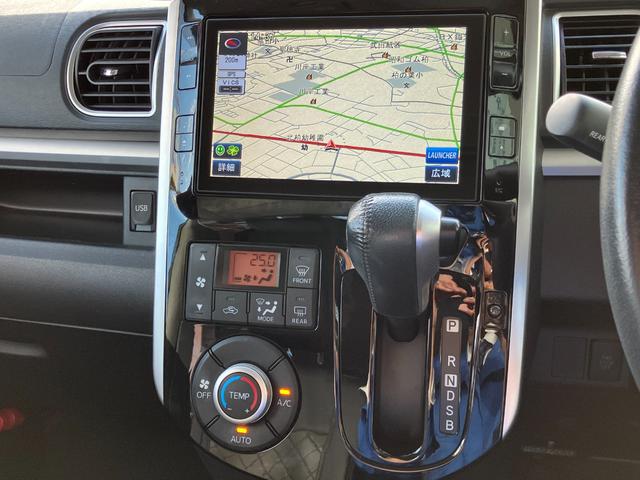 タント カスタムRS SA ターボ 純正フリップダウンモニター ナビ TV バックカメラ スマートキー ETC 衝突被害軽減 LEDヘッドライト アイドリングストップ 両側電動スライドドア ステアリングリモコン フォグ ナノイー(10枚目)