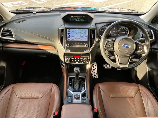 フォレスター アドバンス 4WD アイサイト リアフォグ ナビ TV フロント・サイド・バックカメラ ETC クリアランスソナー レーンアシスト パワーシート 衝突被害軽減 LED 電動リアゲート ドラレコ 全席シートヒーター(5枚目)