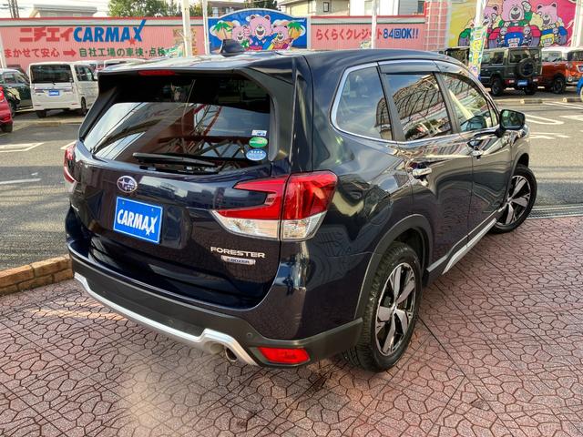 フォレスター アドバンス 4WD アイサイト リアフォグ ナビ TV フロント・サイド・バックカメラ ETC クリアランスソナー レーンアシスト パワーシート 衝突被害軽減 LED 電動リアゲート ドラレコ 全席シートヒーター(18枚目)