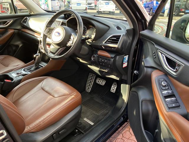 フォレスター アドバンス 4WD アイサイト リアフォグ ナビ TV フロント・サイド・バックカメラ ETC クリアランスソナー レーンアシスト パワーシート 衝突被害軽減 LED 電動リアゲート ドラレコ 全席シートヒーター(42枚目)