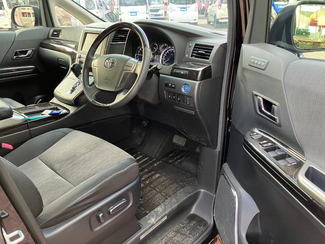 ヴェルファイアハイブリッド ZR 4WD モデリスタエアロ 純正ナビ TV バックカメラ フリップダウンモニター ETC 電動リアゲート スマートキ クルコン クリアランスソナー HID メモリーパワーシート オットマン 100V電源(27枚目)