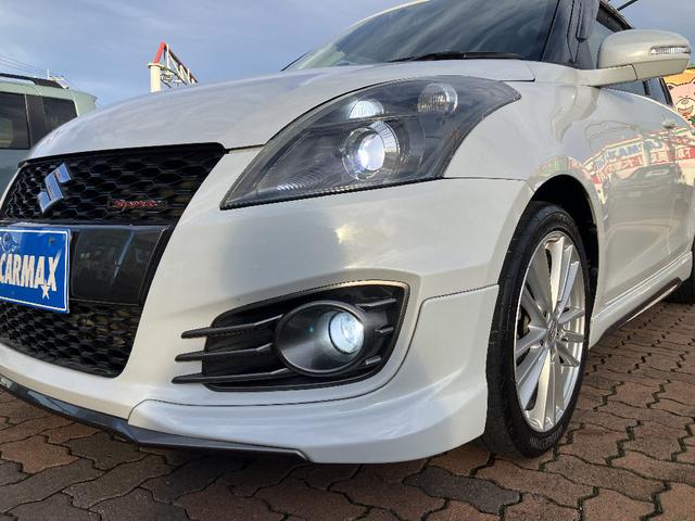 スイフトスポーツ ベースグレード ナビ 前後ドライブレコーダー スマートキー ETC クルーズコントロール ステアリングリモコン アルミホイール オートライト 電動格納ミラー 盗難防止システム 衝突安全ボディ フォグランプ(20枚目)