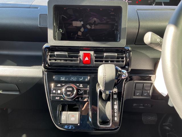 タント カスタムRSリミテッド 届出済未使用車 ターボ 衝突被害軽減 ETC 前席シートヒーター スマートキ クリアランスソナー レーダークルーズコントロール LEDライト 両側電動スライドドア アイドリングストップ 電動格納ミラー(6枚目)