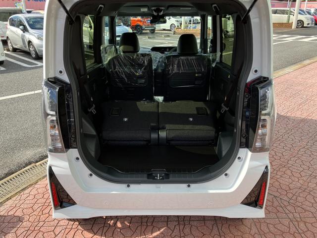 タント カスタムRSリミテッド 届出済未使用車 ターボ 衝突被害軽減 ETC 前席シートヒーター スマートキ クリアランスソナー レーダークルーズコントロール LEDライト 両側電動スライドドア アイドリングストップ 電動格納ミラー(29枚目)