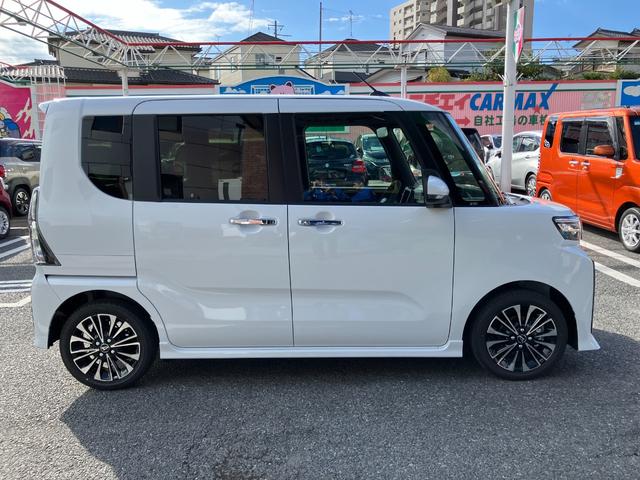 タント カスタムRSリミテッド 届出済未使用車 ターボ 衝突被害軽減 ETC 前席シートヒーター スマートキ クリアランスソナー レーダークルーズコントロール LEDライト 両側電動スライドドア アイドリングストップ 電動格納ミラー(31枚目)