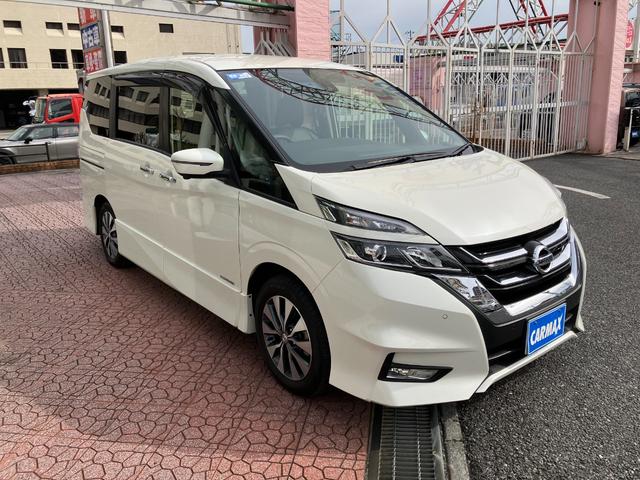 セレナ ハイウェイスター VセレクションII フリップダウンモニター アラウンドビューモニター パークアシスト ナビ TV プロパイロット スマートキー ETC クリアランスソナー 衝突被害軽減 デジタルインナーミラー LED ドライブレコーダー(17枚目)