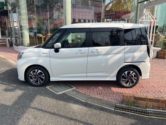 ソリオバンディット ハイブリッドＭＶ　登録済み未使用車　全周囲カメラ　メーカーナビ　ＴＶ　スマートキー　クリアランスソナー　レーダークルーズコントロール　レーンアシスト　衝突被害軽減　ＬＥＤ　フォグ　ＨＵＤ　ステリモ　両側電動スライドドア（22枚目）