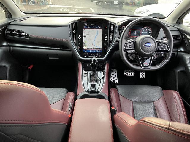 レヴォーグ STIスポーツ EX 4WD STIエアロ アイサイト ナビ TV フロント・サイド・バックカメラ ETC レーダークルコン レーンアシスト 衝突被害軽減 LED パワーシート 革シート スマートキー 全席シートヒーター(5枚目)