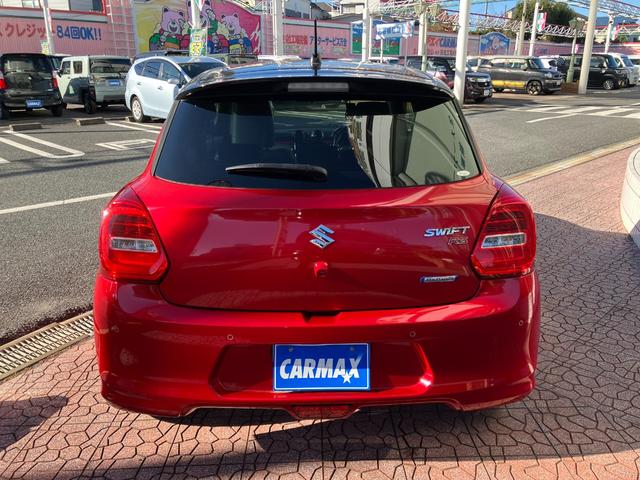 スイフト ハイブリッドＲＳ　全方位モニター用カメラパッケージ装着車　純正８インチナビ　ＴＶ　スマートキー　純正前後ドラレコ　レーダークルコン　ＥＴＣ　クリアランスソナー　レーンアシスト　衝突被害軽減　ＬＥＤ　スマートキー　フォグ（22枚目）