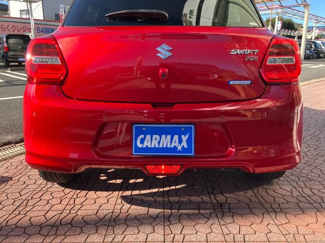 スイフト ハイブリッドＲＳ　全方位モニター用カメラパッケージ装着車　純正８インチナビ　ＴＶ　スマートキー　純正前後ドラレコ　レーダークルコン　ＥＴＣ　クリアランスソナー　レーンアシスト　衝突被害軽減　ＬＥＤ　スマートキー　フォグ（27枚目）