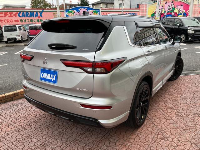 アウトランダーＰＨＥＶ ブラックエディション　４ＷＤ　ルーフレール　マイパイロット　マルチアラウンドモニター　純正ナビ　ＴＶ　スマートキー　ドラレコ　衝突被害軽減　クリアランスソナー　レーンアシスト　パワーシート　ＬＥＤ　パワーバックドア　ＨＵＤ（22枚目）