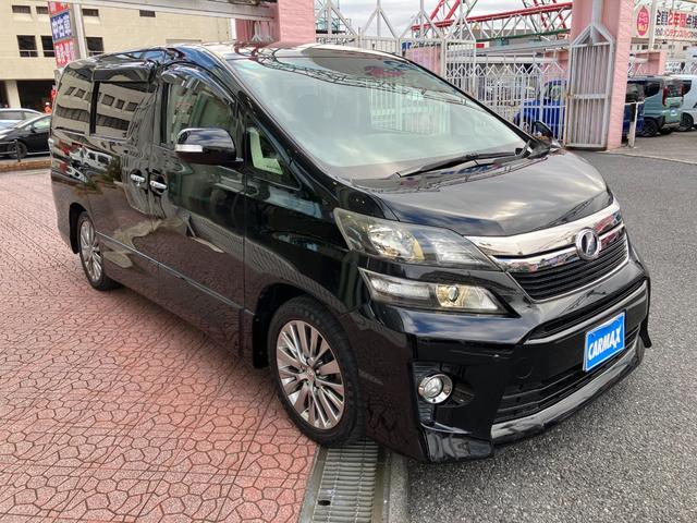 ヴェルファイア ２．４Ｚ　ゴールデンアイズＩＩ　フリップダウンモニター　純正ナビ　ＴＶ　バックカメラ　スマートキー　ＥＴＣ　クルコン　クリアランスソナー　ステリモ　ＨＩＤ　電動リアゲート　オットマン　ドラレコ　ハーフレザーシート　ＡＣ１００Ｖ電源（19枚目）