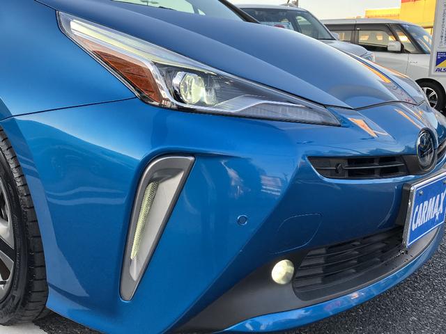 プリウス Sツーリングセレクション ナビ TV スマートキー 前席シートヒーター ETC レーダークルコン クリアランスソナー レーンアシスト 衝突被害軽減 オートマチックハイビーム 17インチアルミホイール LED フォグ ステリモ(24枚目)