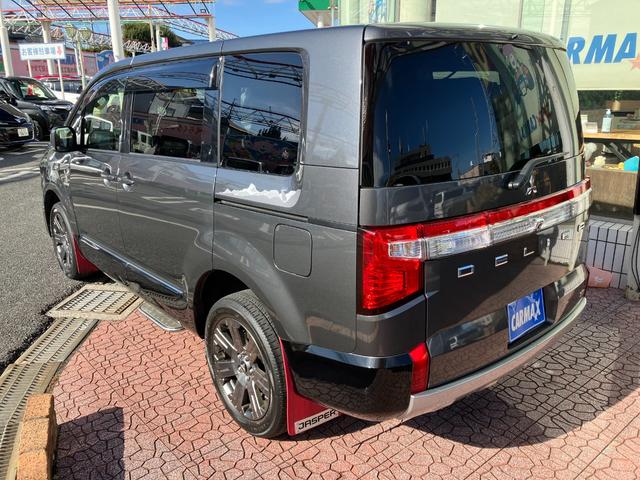 デリカＤ：５ ジャスパー　４ＷＤ　アラウンドビューモニター　フリップダウンモニター　マッドフラップ　ナビ　ＴＶ　ＥＴＣ　クルコン　レーンアシスト　衝突被害軽減　ＬＥＤ　サイドステップ　前後ドラレコ　ハーフレザーシート　ステリモ（19枚目）