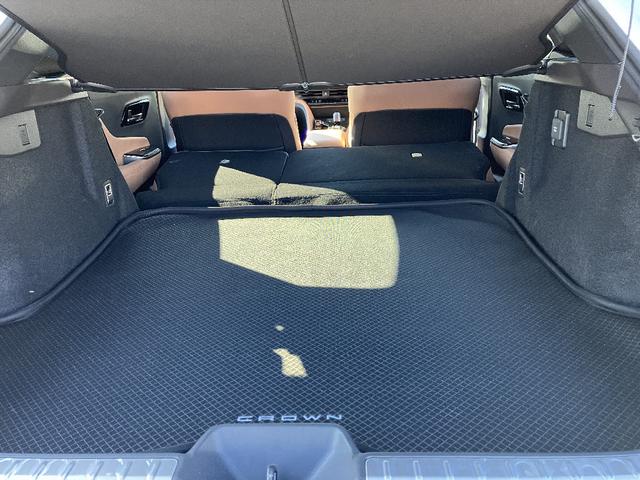 クラウンスポーツ Ｚ　モデリスタエアロ　パノラマルーフ　ナビ　ＴＶ　パノラミックビューモニター　スマートキ　パワーバックドア　レーダークルコン　レーンアシスト　クリアランスソナー　衝突軽減　ベンチレーション　ブラウンシート（21枚目）