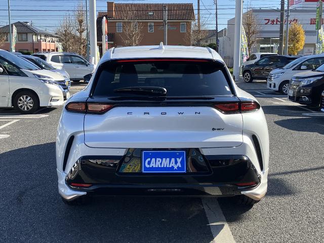 クラウンスポーツ Ｚ　モデリスタエアロ　パノラマルーフ　ナビ　ＴＶ　パノラミックビューモニター　スマートキ　パワーバックドア　レーダークルコン　レーンアシスト　クリアランスソナー　衝突軽減　ベンチレーション　ブラウンシート（28枚目）