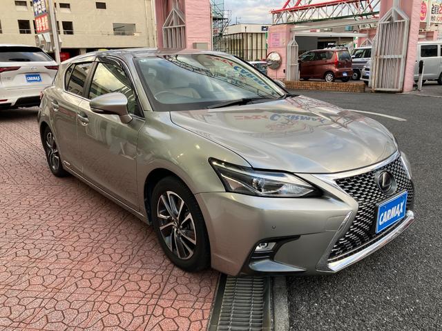 CT CT200h バージョンC Ltexシート ナビ TV バックカメラ スマートキ シートヒーター ETC レーダークルコン クリアランスソナー レーンアシスト 衝突被害軽減 オートマチックハイビーム LED メモリーパワーシート(16枚目)