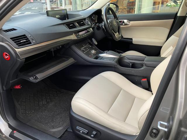 CT CT200h バージョンC Ltexシート ナビ TV バックカメラ スマートキ シートヒーター ETC レーダークルコン クリアランスソナー レーンアシスト 衝突被害軽減 オートマチックハイビーム LED メモリーパワーシート(31枚目)