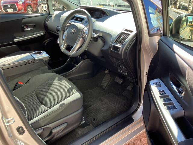 プリウスアルファ Ｓ　スタッドレスタイヤセット付　衝突被害軽減システム　ナビ　ＴＶ　バックカメラ　スマートキー　ビルトインＥＴＣ　レーダークルーズコントロール　レーンアシスト　オートマチックハイビーム　ステアリングリモコン（29枚目）