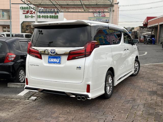 アルファードハイブリッド Ｓ　タイプゴールド　４ＷＤ　モデリスタエアロ　ツインサンルーフ　フリップダウンモニター　ナビ　ＴＶ　バックカメラ　スマートキー　衝突被害軽減　レーダークルコン　クリアランスソナー　レーンアシスト　ＬＥＤ　パワーバックドア（18枚目）