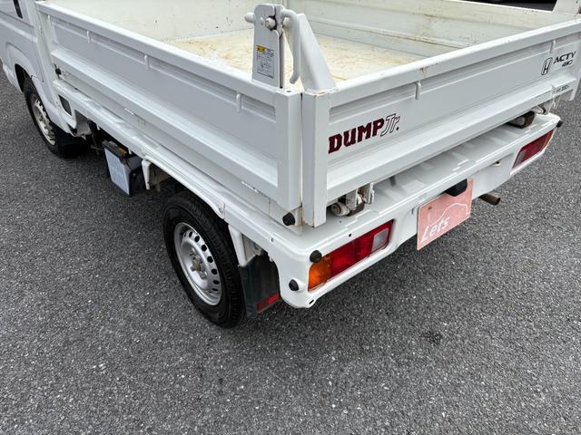 アクティトラック 　５速マニュアル　ワンオーナー　　大型鳥居　ラジオデッキ　ＥＴＣ　スペアキー　禁煙車　４ＷＤ　電動リフト　デフロック（14枚目）