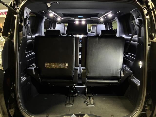 ヴェルファイア ２．５Ｚ　Ａエディション　ゴールデンアイズ　両側パワースライドドア　サンルーフ　カロッツェリア９インチナビ　アルパイン後席モニター　Ｂカメラ　ＥＴＣ　フルセグＴＶ　スペアキー　ドラレコ　禁煙車　ＤＶＤ／ＣＤ再生　ＨＩＤヘッドライト　オートライト（69枚目）