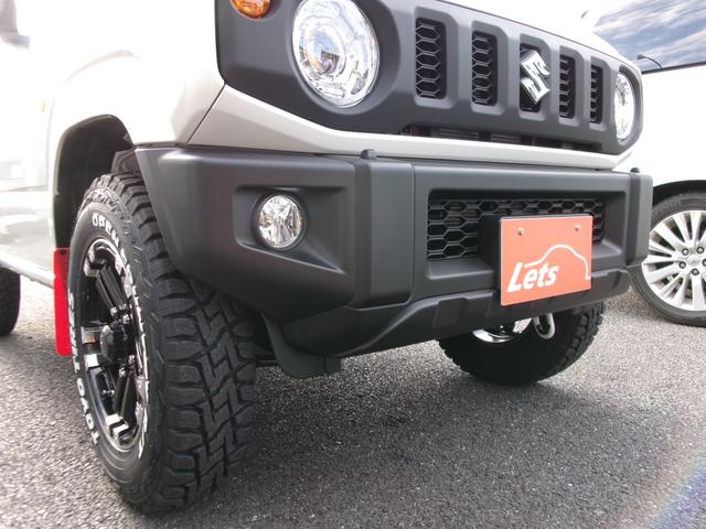 ジムニー XC 届出済未使用車・オープンカントリー・社外アルミ・9インチナビ・Bカメラ・純正マットフラップ・クルコン・純正バイザー・純正フロアマット・コーナーセンサー・車線逸脱・DVD再生・Bluetooth接続可(10枚目)