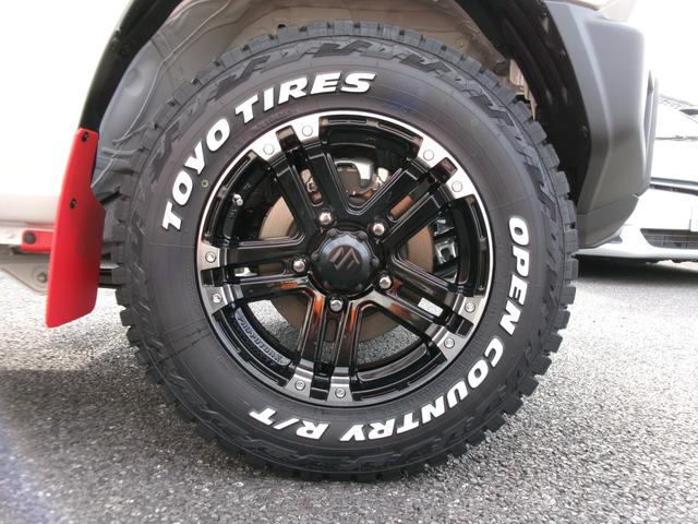 ジムニー XC 届出済未使用車・オープンカントリー・社外アルミ・9インチナビ・Bカメラ・純正マットフラップ・クルコン・純正バイザー・純正フロアマット・コーナーセンサー・車線逸脱・DVD再生・Bluetooth接続可(23枚目)