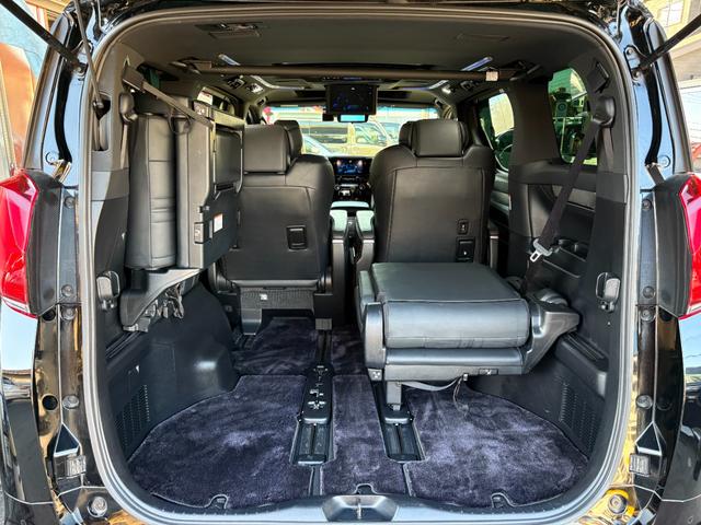 アルファードハイブリッド エグゼクティブラウンジＳ　ＷＡＬＤフルエアロ／ＷＡＬＤ２０インチＡＷ／サンルーフ／メーカーナビＬＢＬ／後席モニター／ビルシュタイン車高調／Ｂｉｏｔブレーキローター／本革シート／シートヒーター・ベンチレーション／衝突軽減装置／（62枚目）