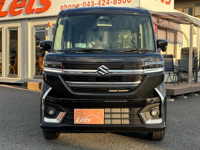 スペーシアカスタム ハイブリッドXS 届済未使用車 カロッツェリア9インチナビ Bカメラ 両側電動スライドドア HUD シートヒーター ハンドルヒーター 二列目スライド サーキュレーター 15インチアルミ オートエアコン 電子パーキング(5枚目)