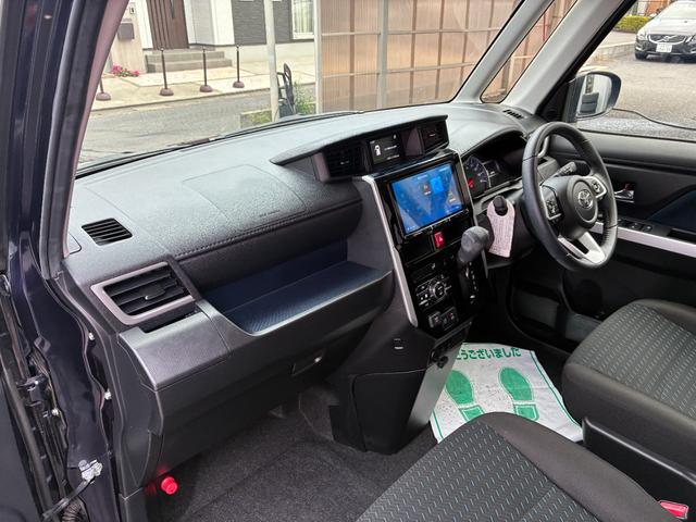 ルーミー カスタムＧ－Ｔ　ワンオーナー／９インチナビ／バックカメラ／ＥＴＣ／フルセグ／Ｂｌｕｅｔｏｏｔｈ／ＤＶＤ再生／両側パワースライドドア／クルーズコントロール／ＬＲシートヒーター／衝突軽減／横滑り防止／コーナーセンサー（58枚目）