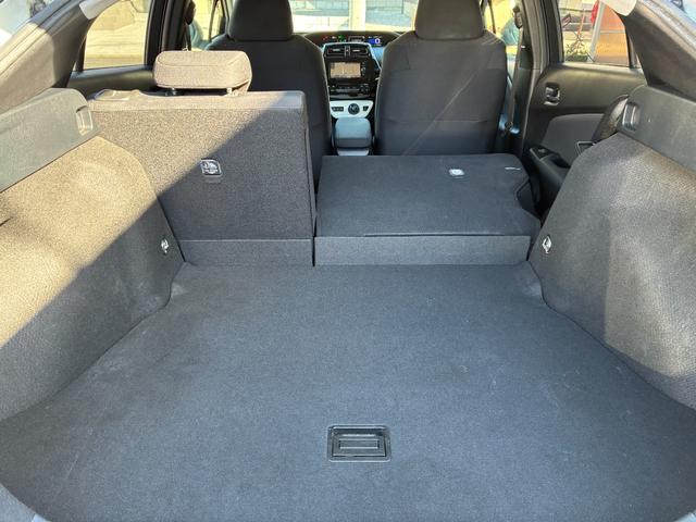 プリウス Ｓセーフティプラス　純正ナビ／ＥＴＣ／バックカメラ／前後ドラレコ／フルセグ／ＣＤ・ＤＶＤ／Ｂｌｕｅｔｏｏｔｈ／車線逸脱防止／クリアランスソナー／パーキングアシスト／オートハイビーム／横滑り防止／／スペアキー／取説／保証書（67枚目）