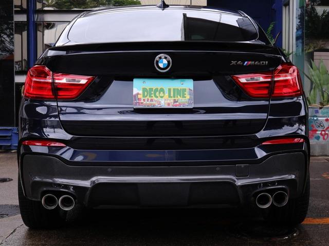 Ｘ４ Ｍ４０ｉ　Ｍ４０ｉ（５名）３Ｄデザイン（ＦＲカーボン）＋トランクスポイラー　ＢＢＳ２１インチＡＷ　ハーマンデュアルマフラー　左Ｈ　サンルーフ　ホワイトレザー　オリジナルステアリング×３Ｄデザイン　黒キドニ（35枚目）